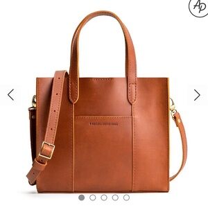 Portland Leather Tan Tote Bag